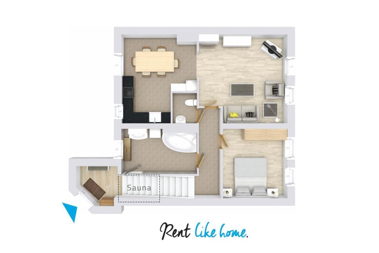 Miedzyzdroje Stylowy Apartament Z Sauna By Noclegi Renters Buitenkant foto